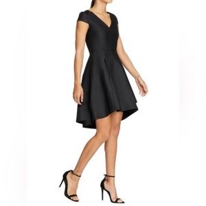 Halston Heritage High Low Cocktail Dress